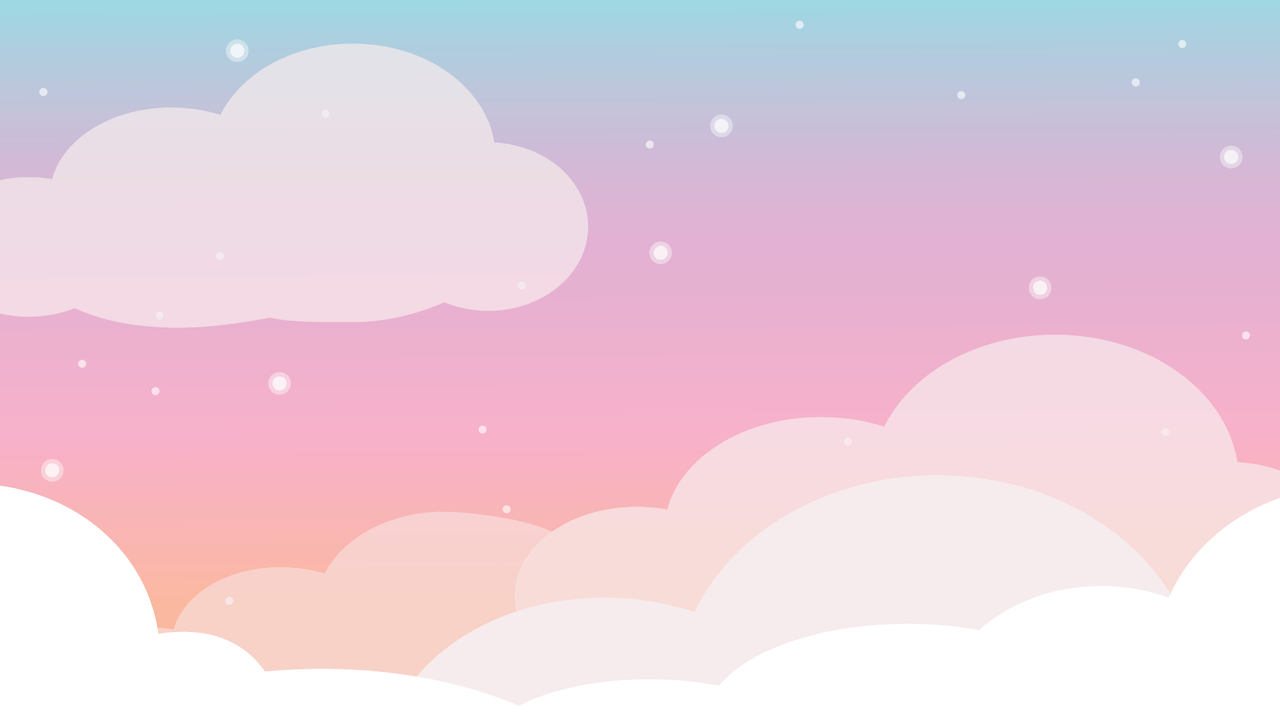 pastel pink and purple sky and clouds